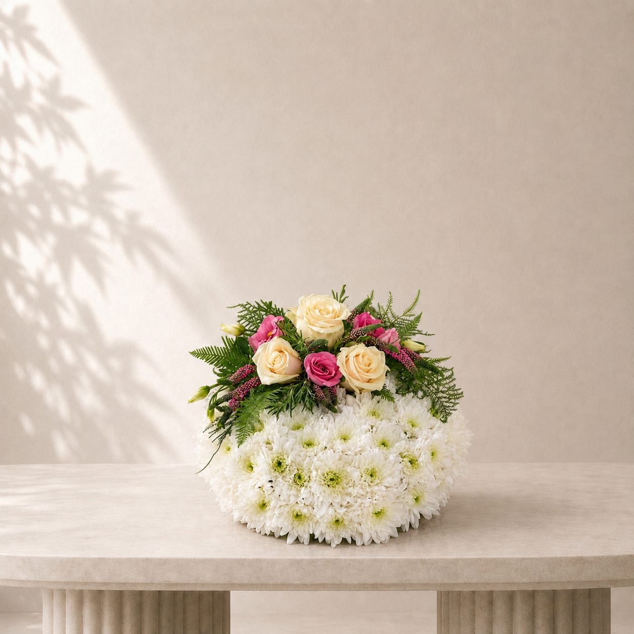 White Remembrance Cushion