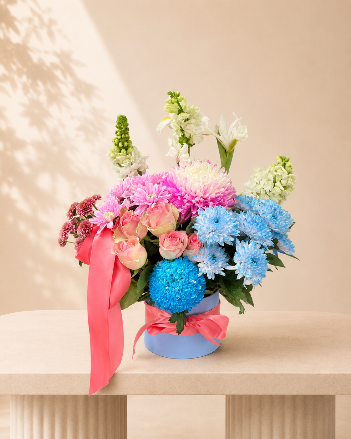 Pastel Bloom Hatbox