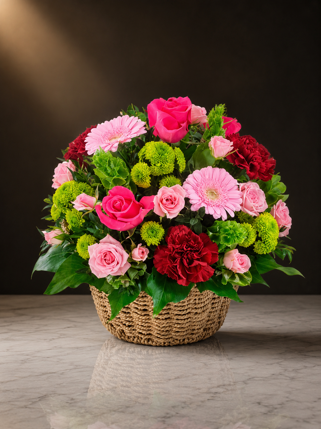 Rose Garden Basket