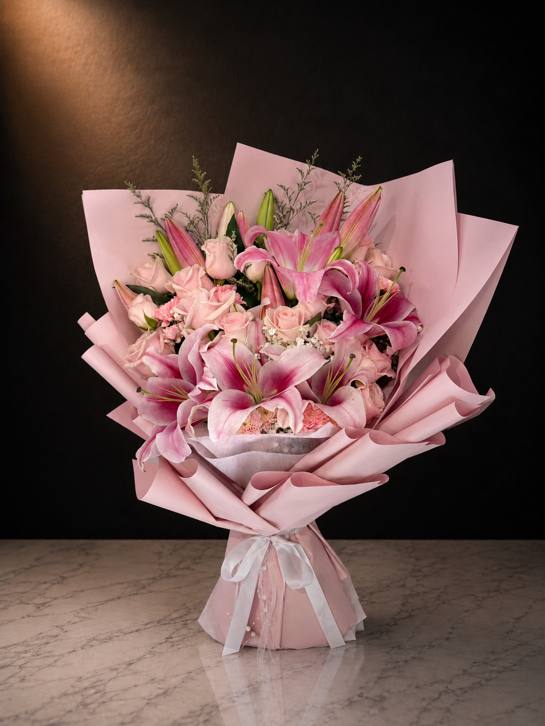 Pink Grandeur Bouquet
